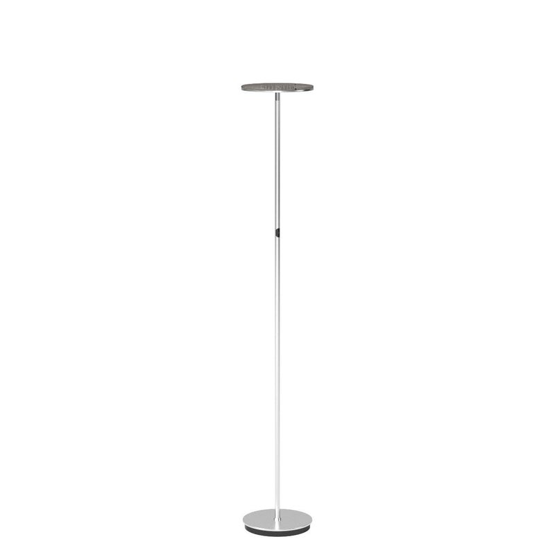 Brightech Sky Flux Dimmable LED Floor Lamp â€“ Super Bright Floor Lamp with 3 Light Modes for Living Room, Office â€“ Torchiere Standing Touch-Lamp, Tall Torch Lamp for Bedroom & Reading - White - Image 4